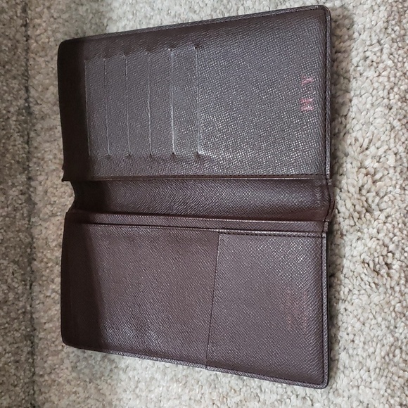 Louis Vuitton Damier Checkbook Cover Wallet Authentic - Picture 5 of 8